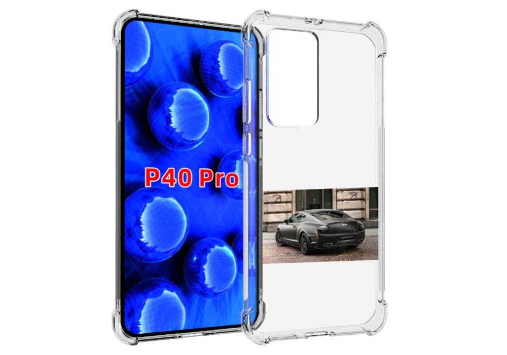 

Чехол MyPads bentley бентли 1 мужской для Huawei P40 Pro противоударный, Прозрачный, Tocco