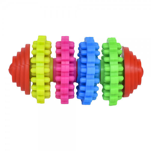 Игрушка для собак Tappi Иро резиновая разноцветная 8,3 см