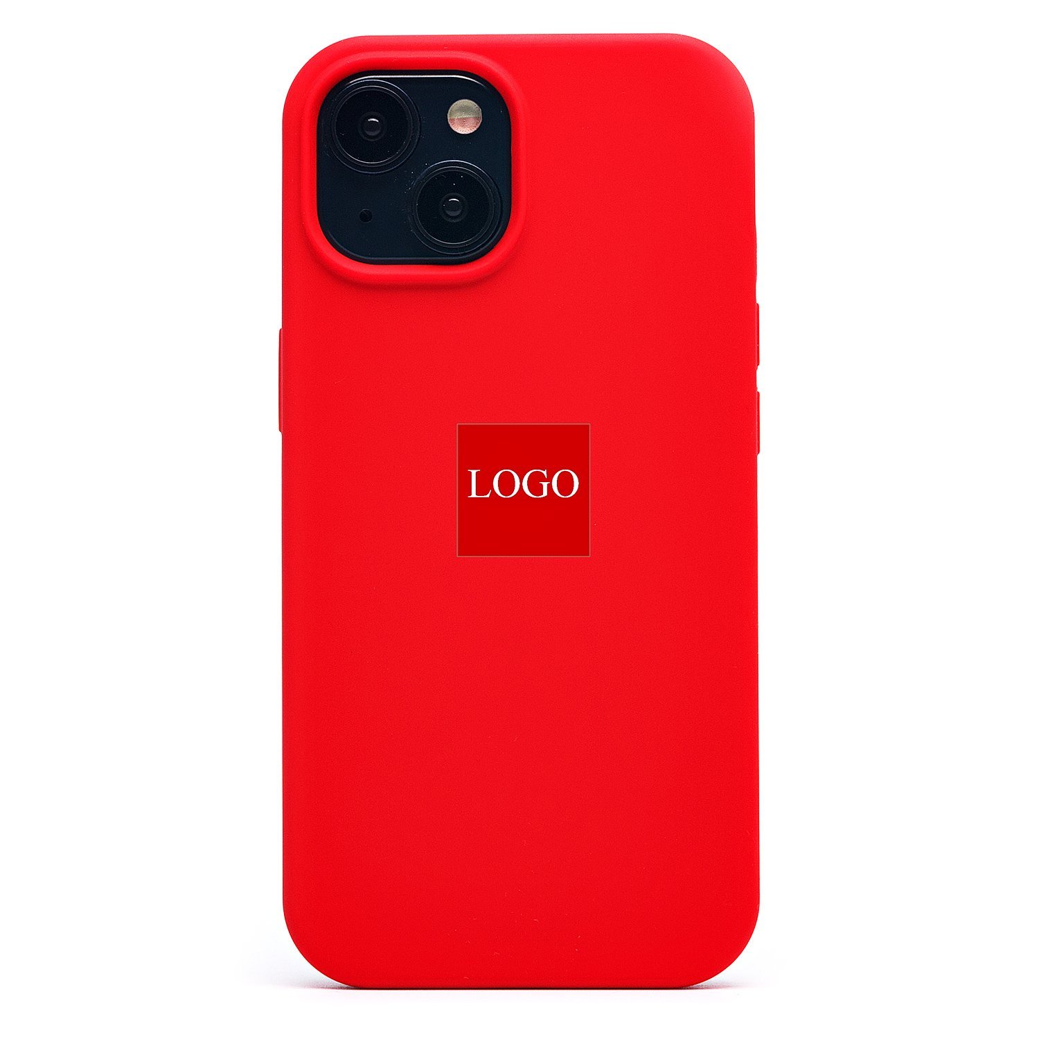 

Чехол для iPhone 15 силиконовый Soft Touch <красный> (премиум)