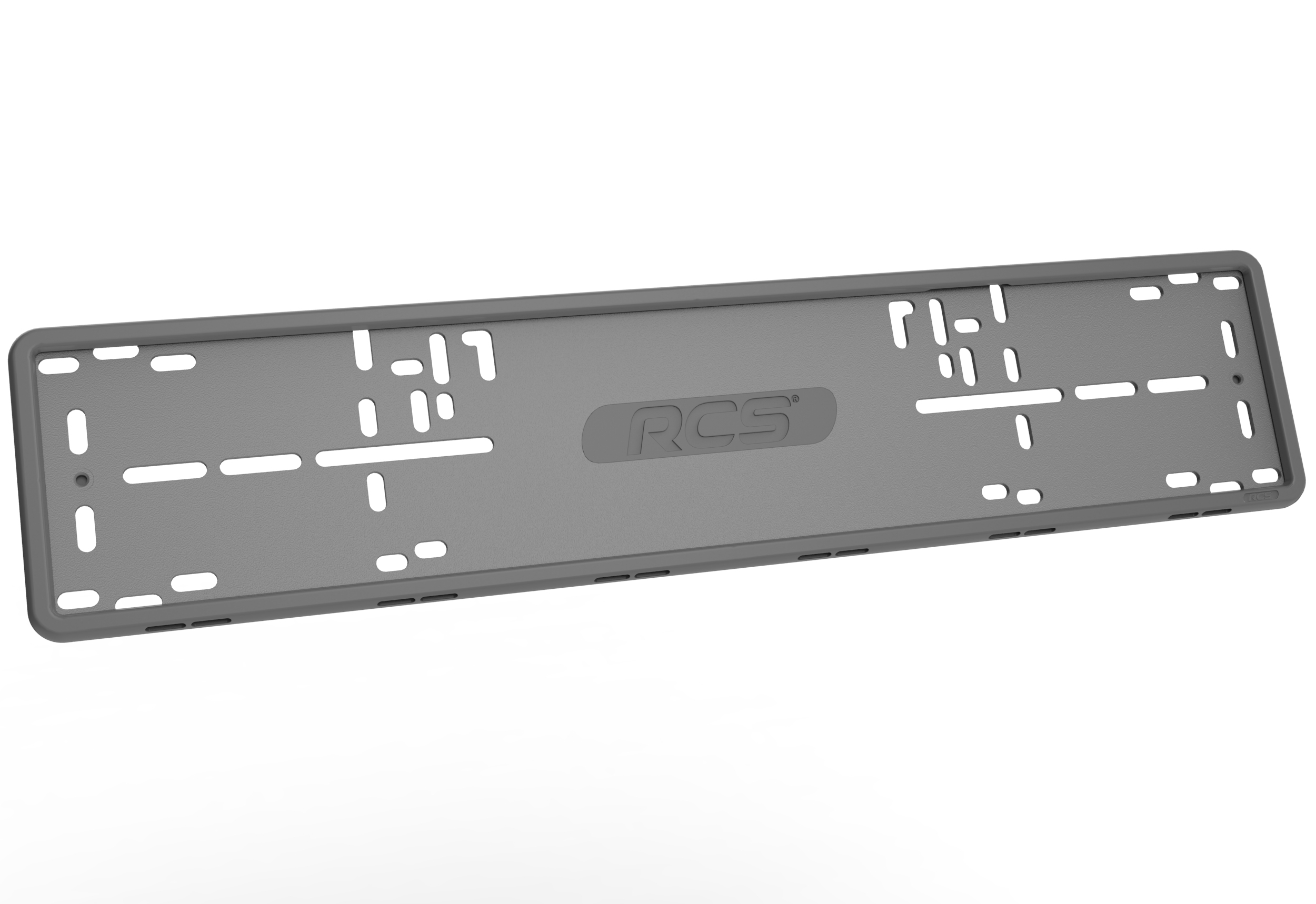 фото Силиконовая рамка номерного знака rcs v4.0 серая 1шт