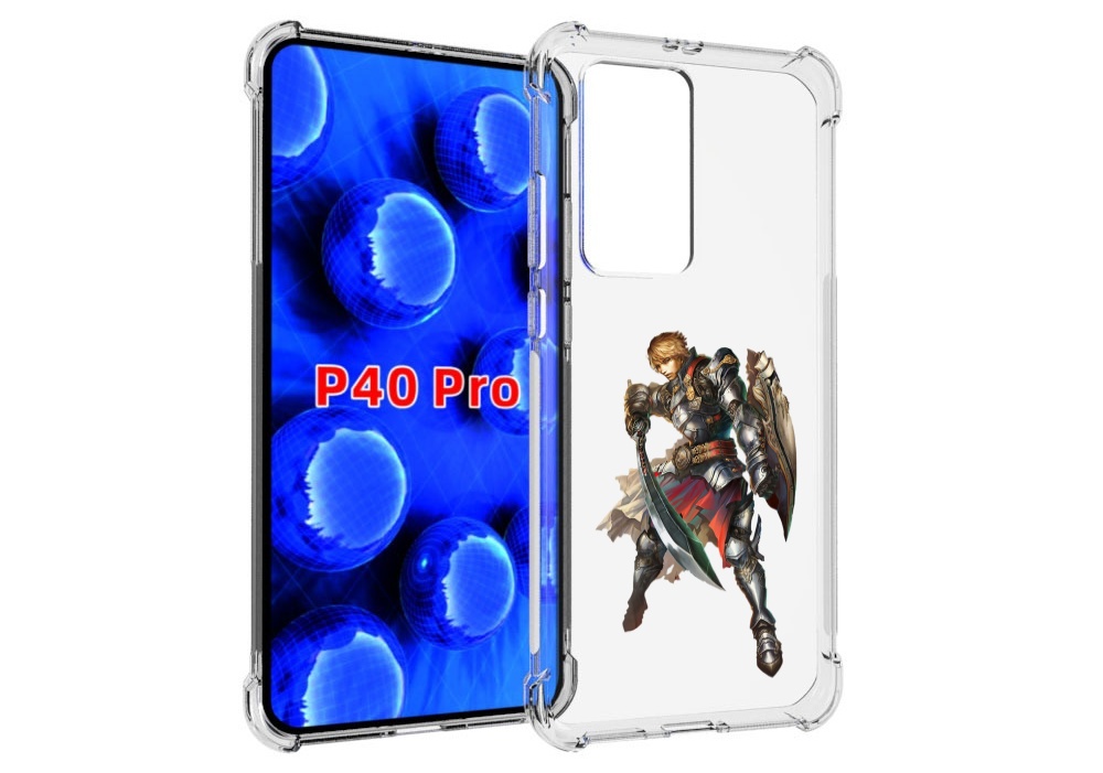 

Чехол MyPads lineage-2 для Huawei P40 Pro противоударный, Прозрачный, Tocco