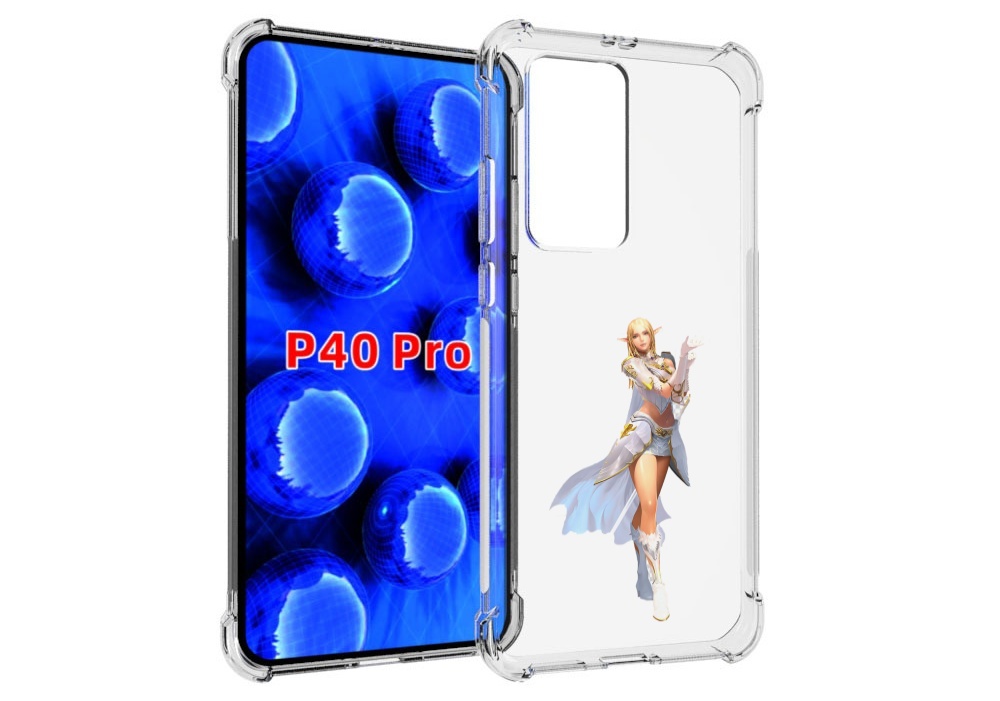 Чехол MyPads lineage для Huawei P40 Pro противоударный