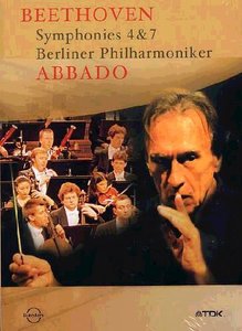 

Beethoven - Symphonies 4 and 7 (Abbado, Bpo), 1 DVD