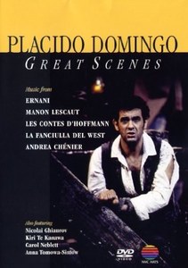 

DOMINGO PLACIDO Great scenes - кириллика, 1 DVD