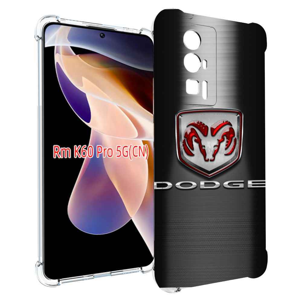 

Чехол MyPads dodge додж 1 мужской для Xiaomi Redmi K60 Pro, Прозрачный, Tocco