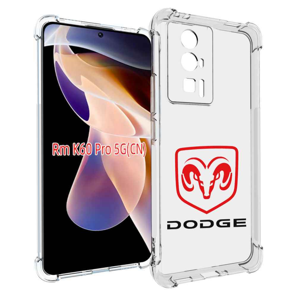 

Чехол MyPads dodge-2 мужской для Xiaomi Redmi K60 Pro, Прозрачный, Tocco