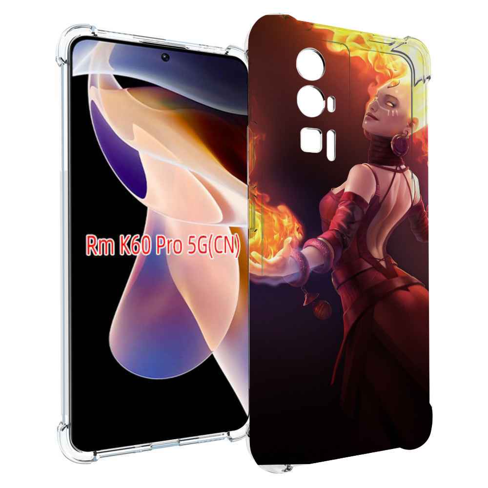 

Чехол MyPads dota 2 Lina для Xiaomi Redmi K60 Pro, Прозрачный, Tocco