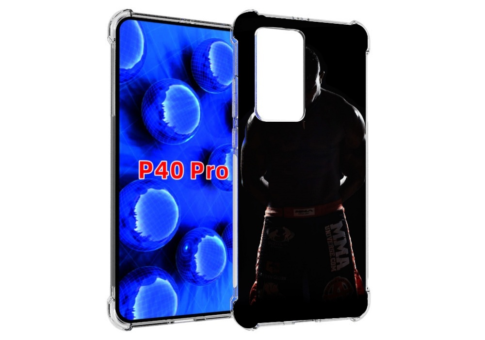 

Чехол MyPads mma единоборства для Huawei P40 Pro противоударный, Прозрачный, Tocco