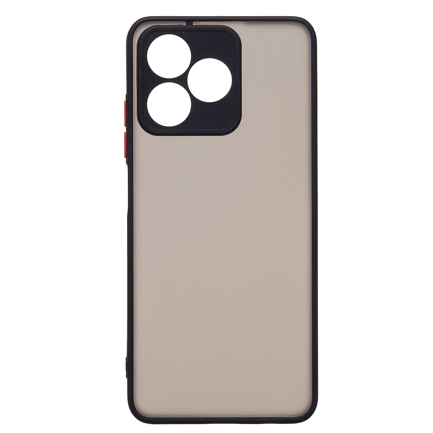 

Чехол для Realme C51 (RMX3830) пластиковый с окантовкой <черный>