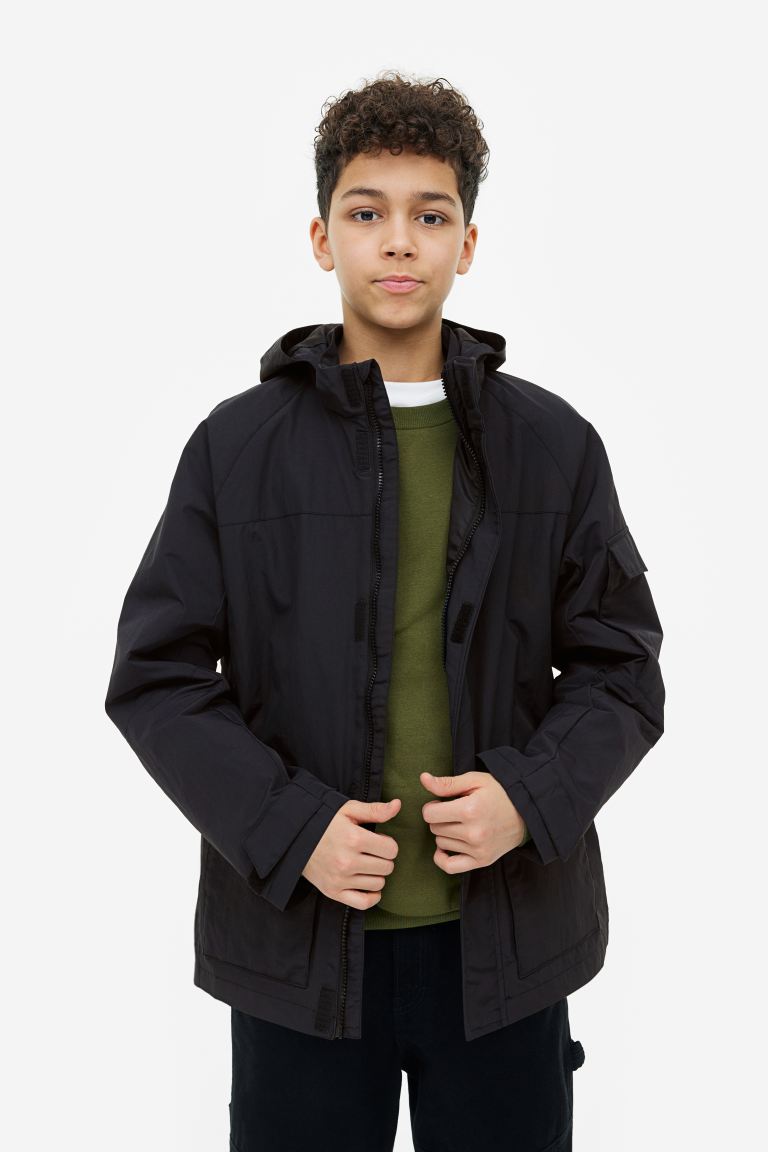 

Куртка детская H&M 1126186, цвет черный, размер 158 (доставка из-за рубежа), 1126186