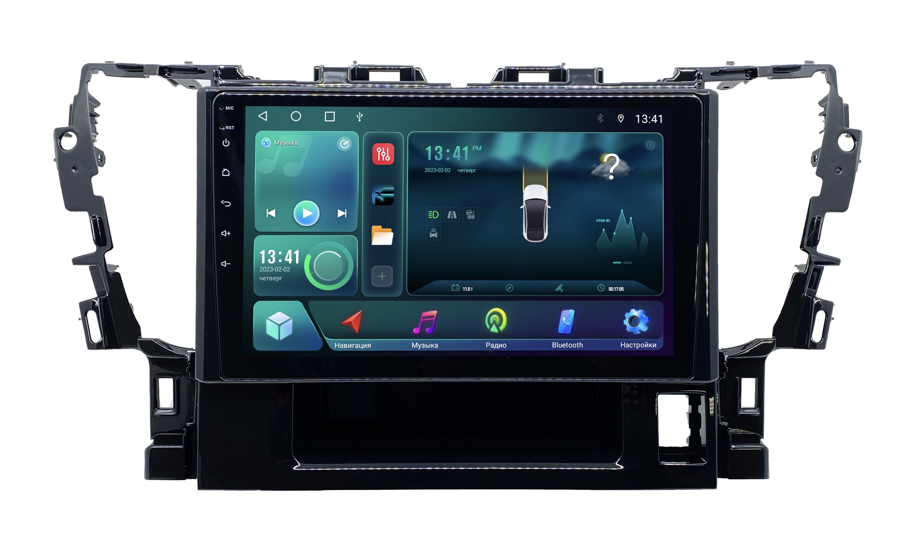 Штатная магнитола ANDROID Toyota Alphard III (2015-2020) , Android 12, 8/128 GB Мультируль