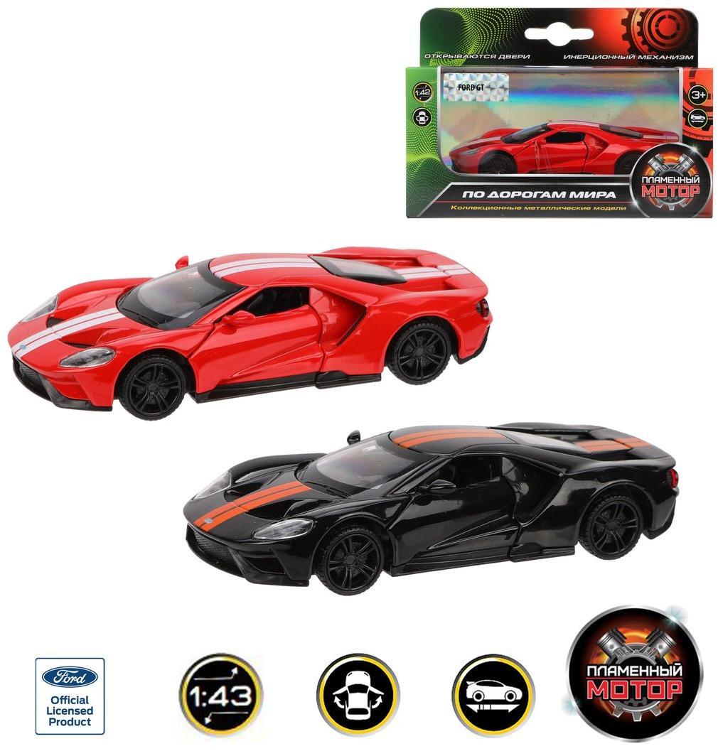 

Машина металлическая Пламенный мотор 1:42 Ford GT