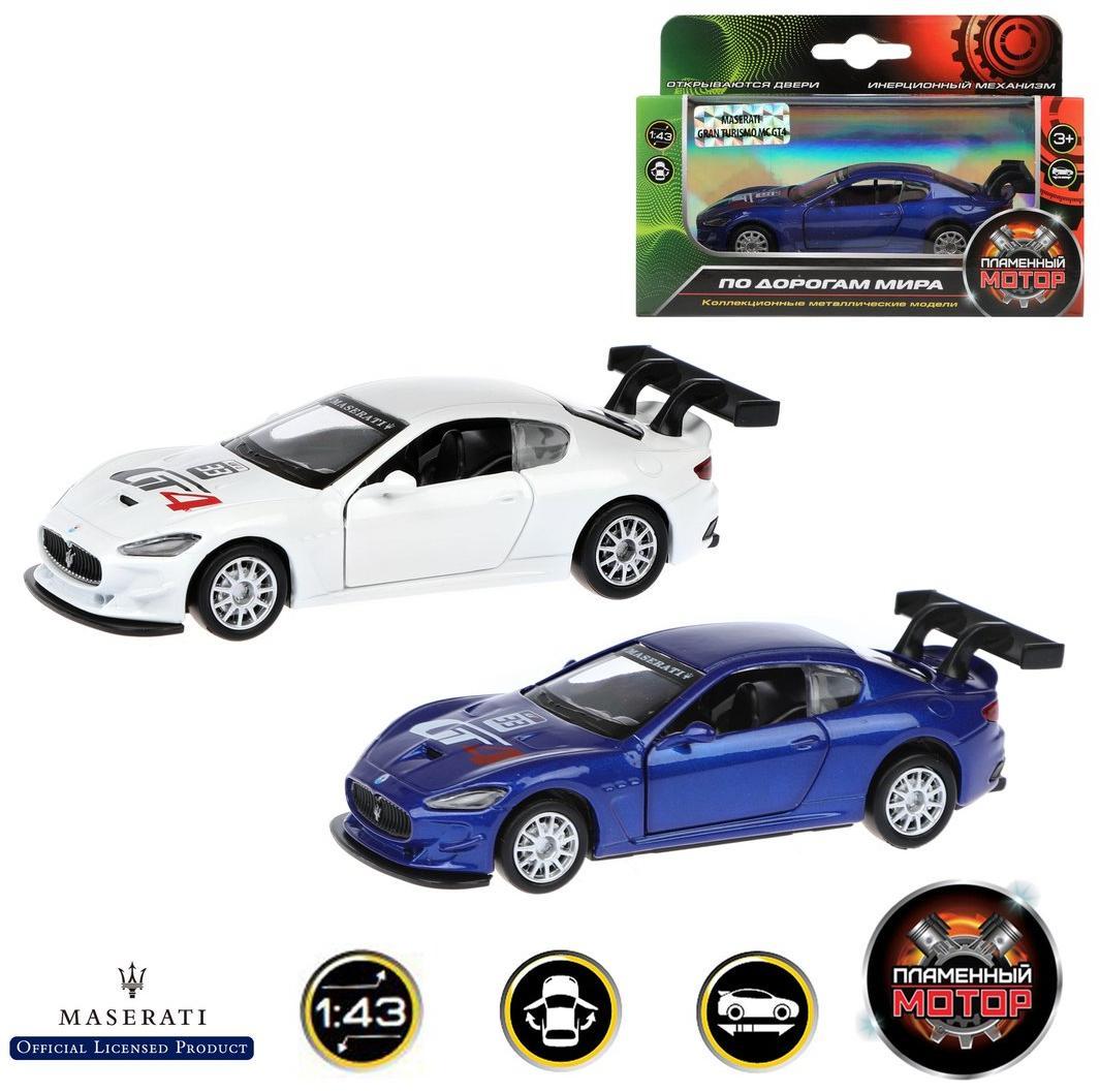 

Машина металлическая Пламенный мотор 1:43 Maserati Gran Turismo MC GT5