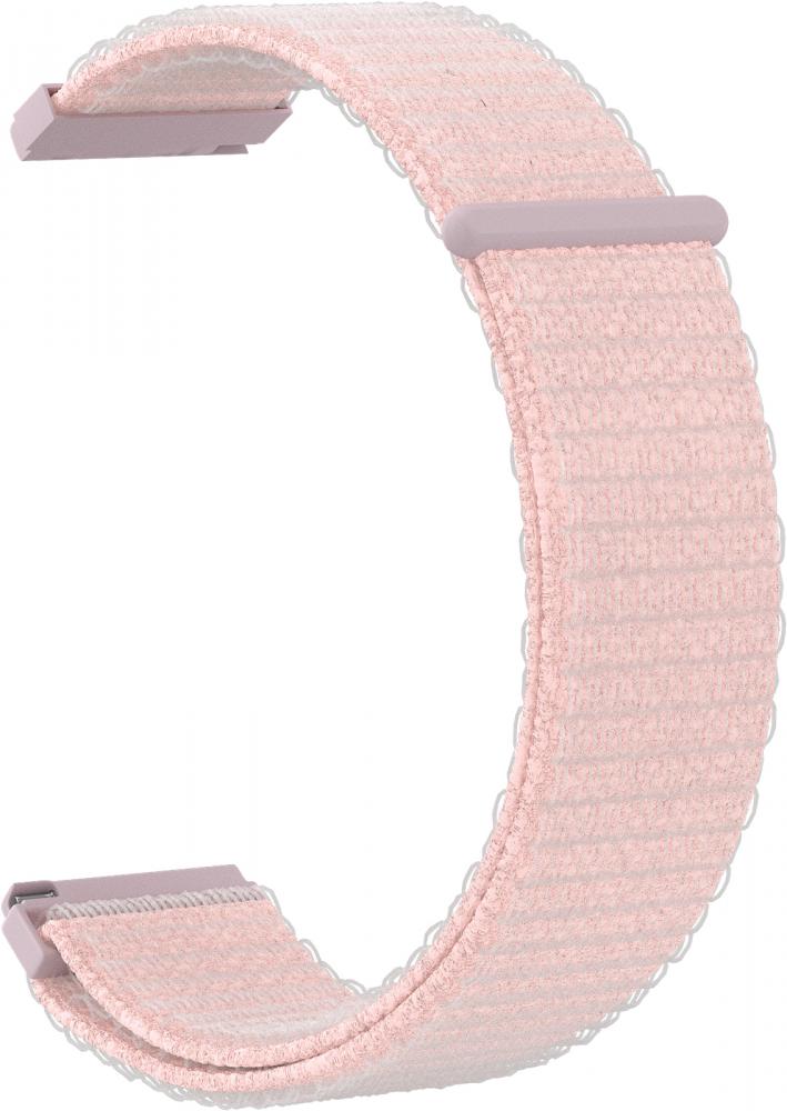 

Ремешок нейлоновый GSMIN Woven Nylon 20 для Ticwatch 2 / E (Светло-розовый)