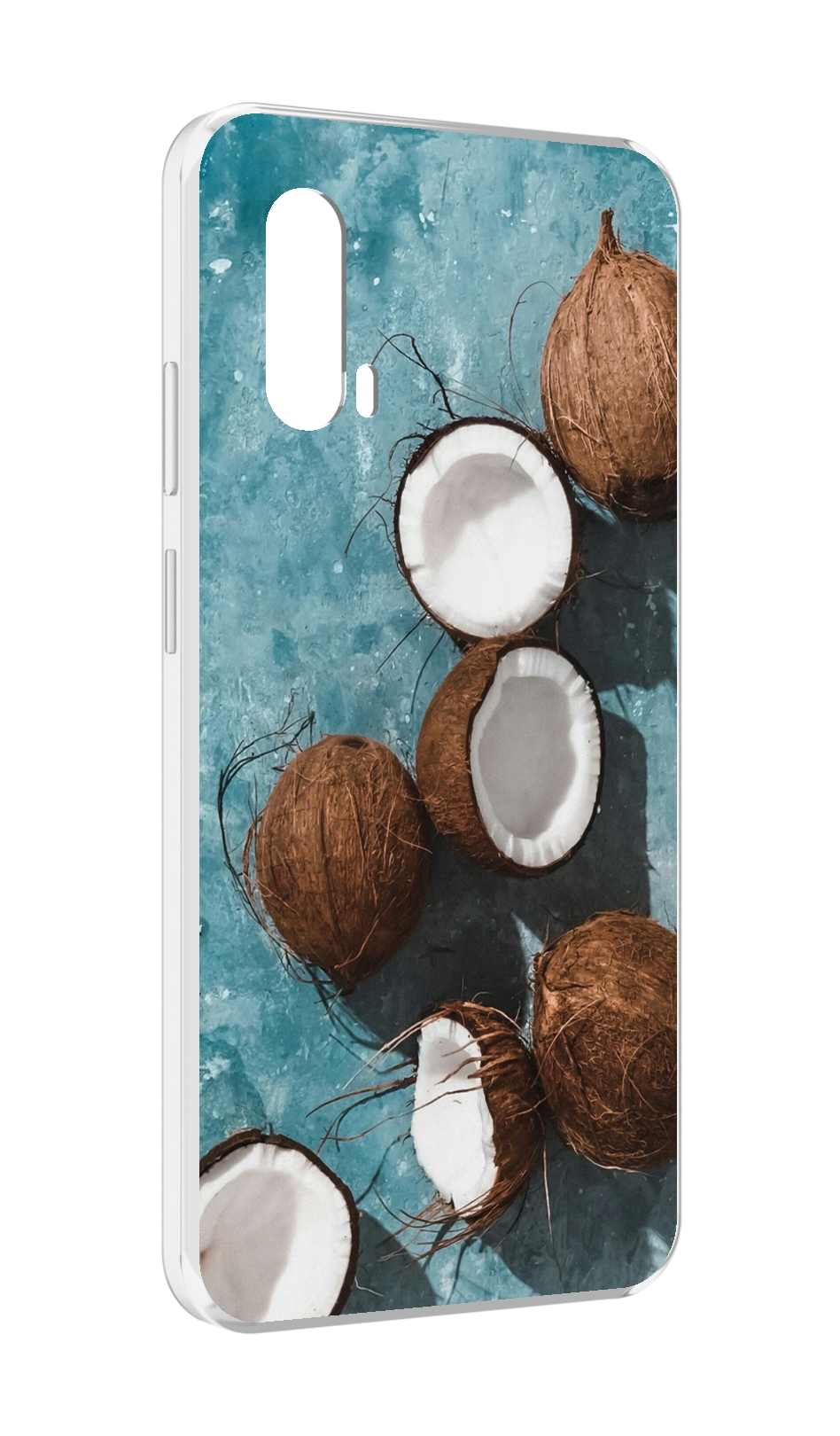 

Чехол MyPads красивые-кокосы для Blackview BV7100, Прозрачный, Tocco