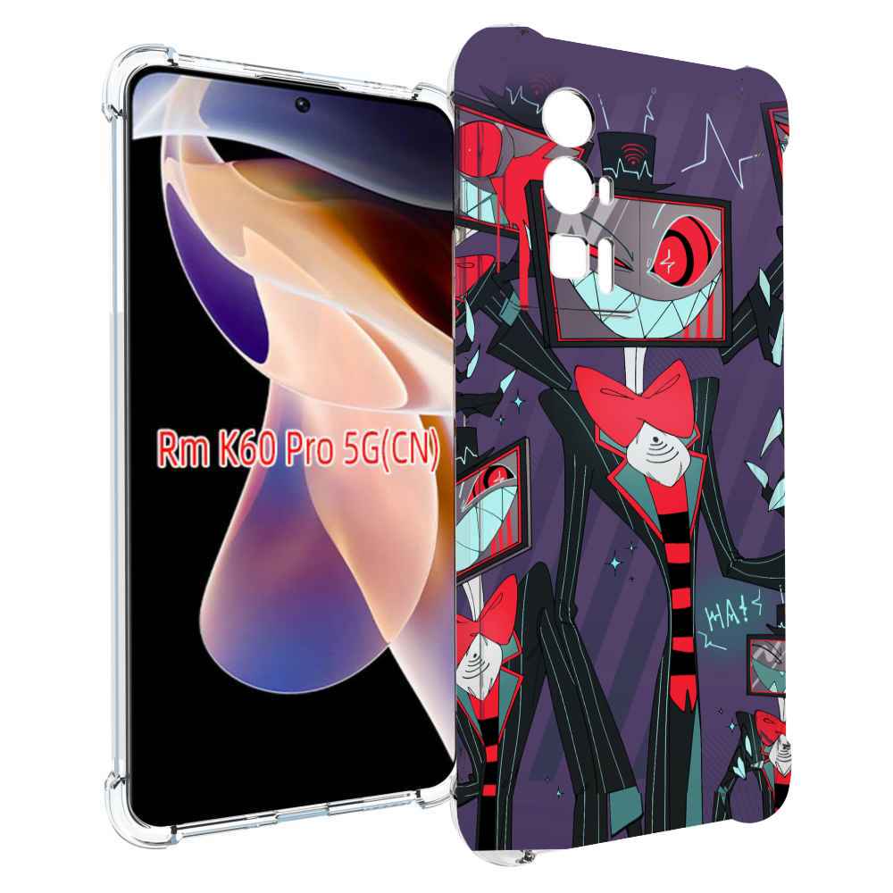 

Чехол MyPads hazbin hotel для Xiaomi Redmi K60 Pro, Прозрачный, Tocco