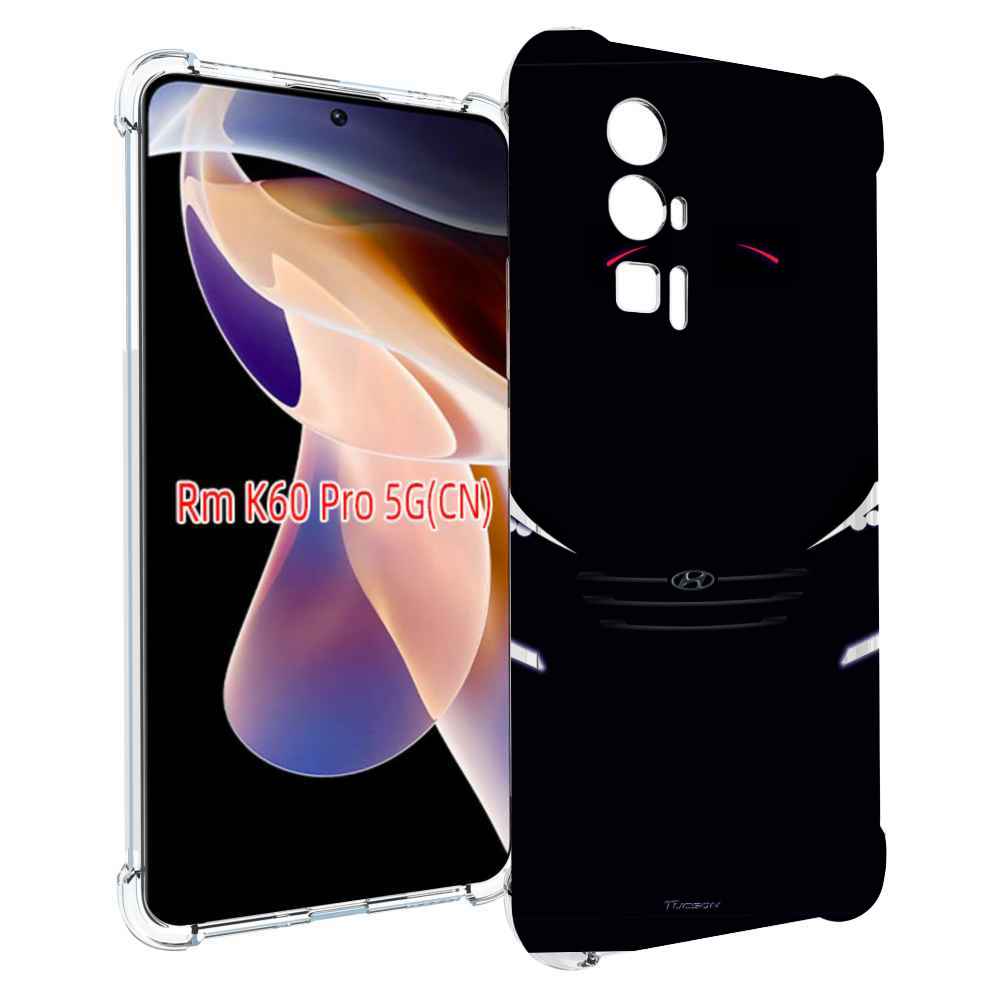 

Чехол MyPads hyundai хендаи 1 для Xiaomi Redmi K60 Pro, Прозрачный, Tocco