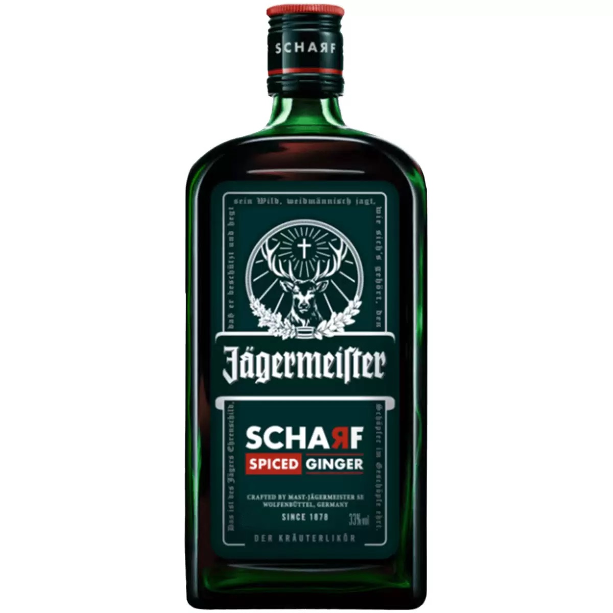 

Ликер Jagermeister Scharf Spiced Ginger 0,5 л