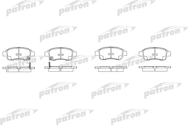 

Тормозные колодки PATRON дисковые PBP1368