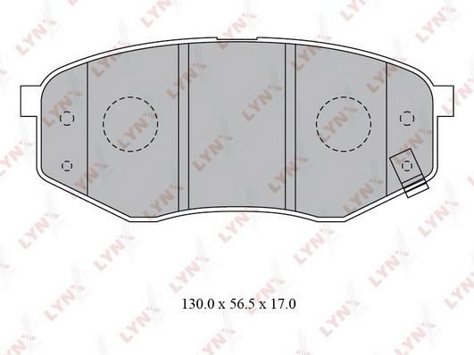 

Колодки тормозные передние подходит для hyundai sonata 2.0-2.4 09 bd-3624