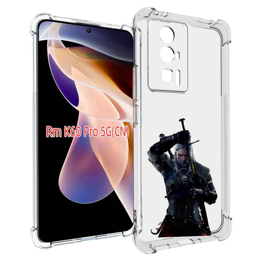 

Чехол MyPads The-Witcher-3-Ведьмак для Xiaomi Redmi K60 Pro, Прозрачный, Tocco