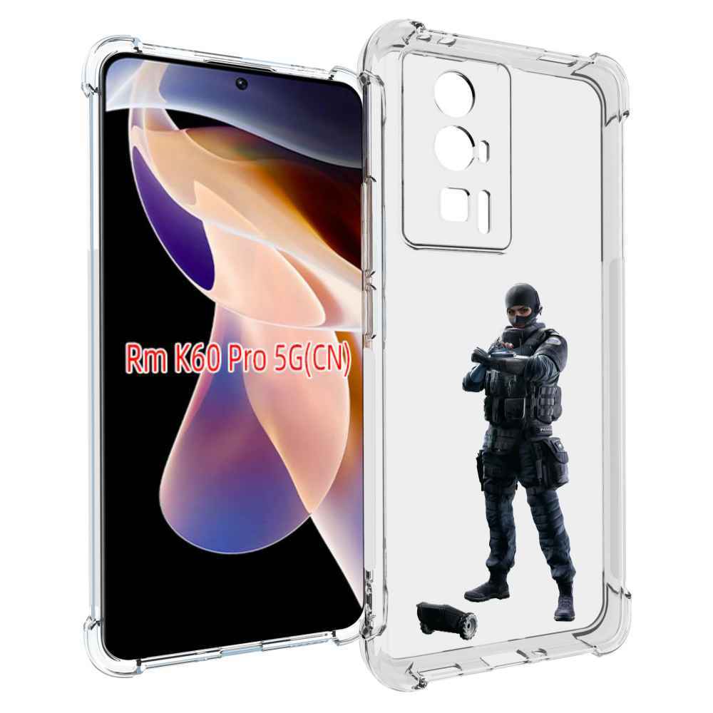 

Чехол MyPads Tom-Clancy's-Rainbow-Six-1 для Xiaomi Redmi K60 Pro, Прозрачный, Tocco