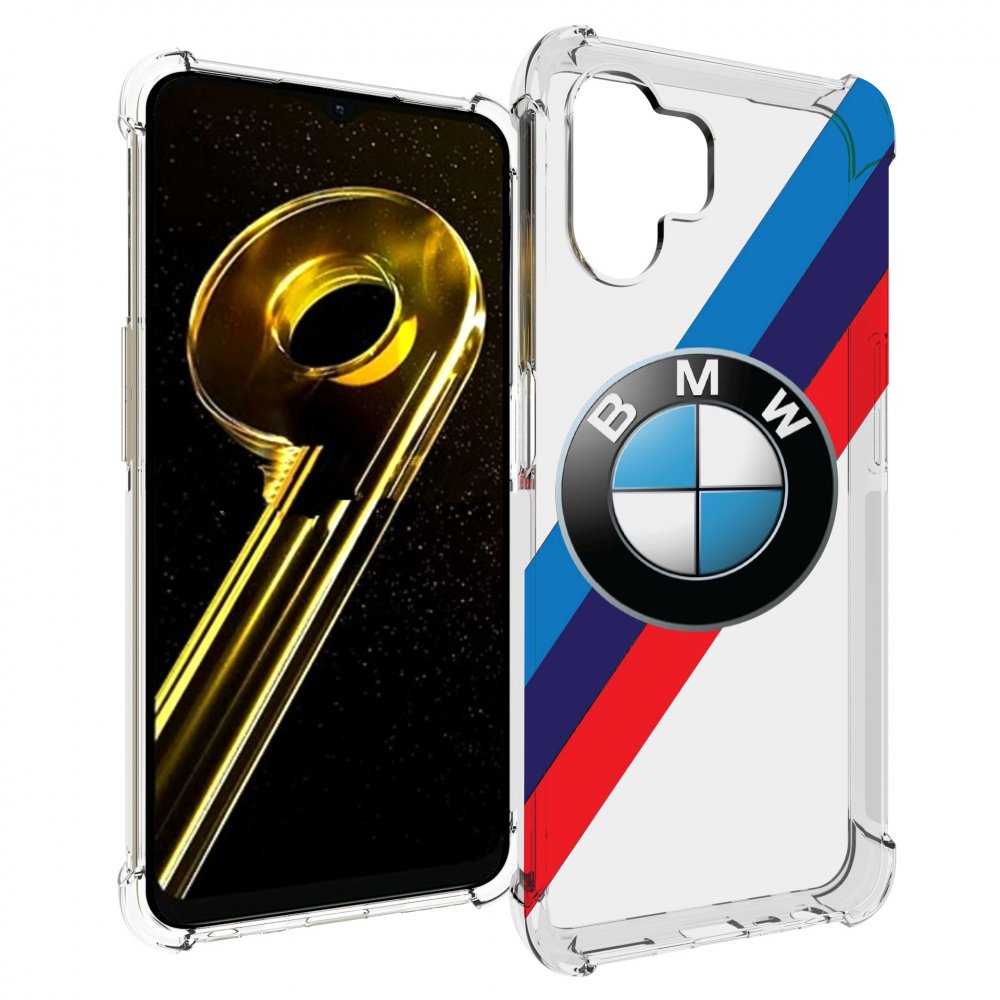 

Чехол бампер MyPads Лого-BMW мужской для Realme 10 5G противоуда..., Прозрачный, Tocco