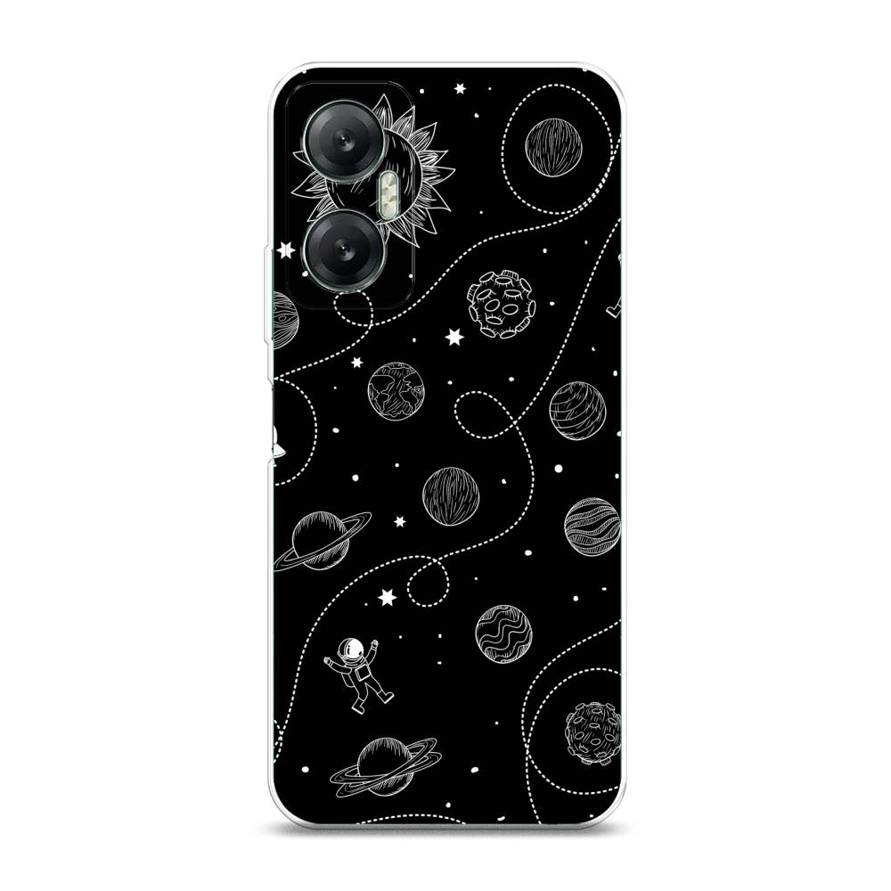 

Чехол Awog на Infinix HOT 20 5G "В невесомости", Бежевый, 3103250-4