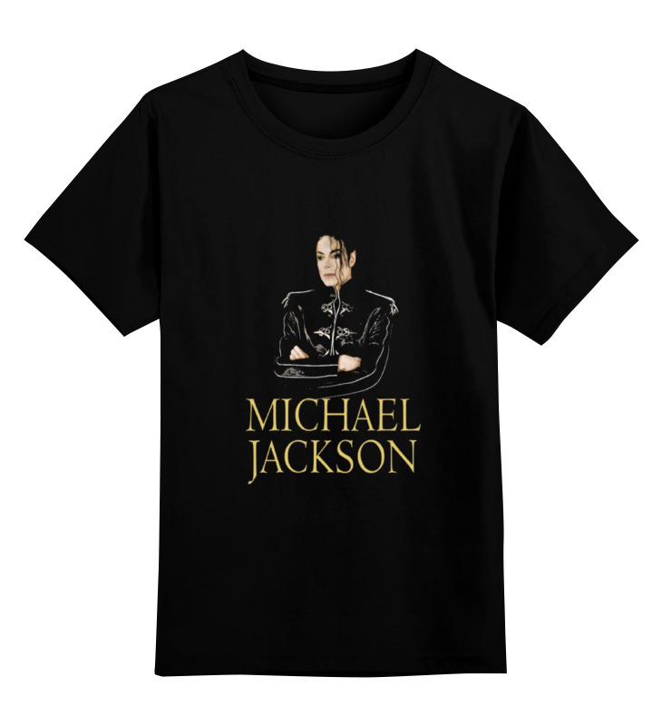 

Футболка детская Printio Michael jackson цв. черный р. 128, Michael jackson