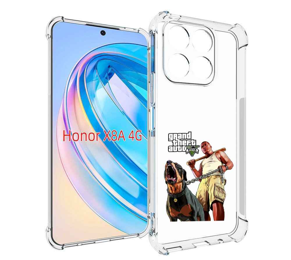

Чехол MyPads GTA грозная собака для Honor X8a, Tocco