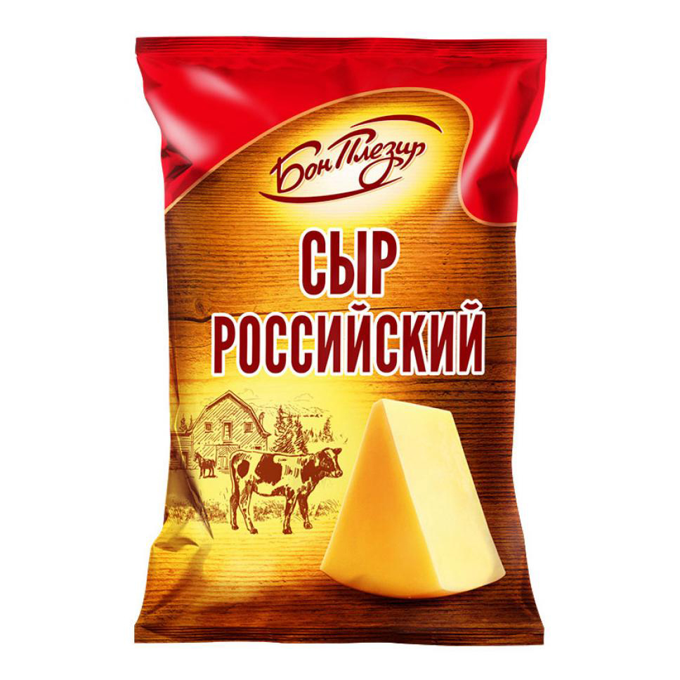 

Сыр полутвердый Бон Плезир Российский 50% 220 г
