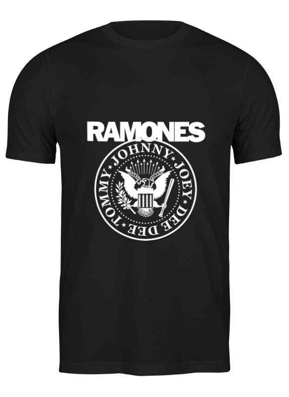 

Футболка мужская Printio Ramones черная S, Черный, Ramones