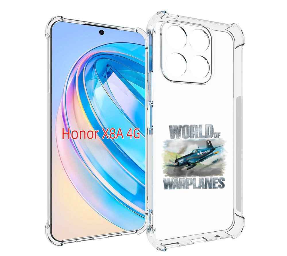 

Чехол MyPads Боевой самолет для Honor X8a, Tocco