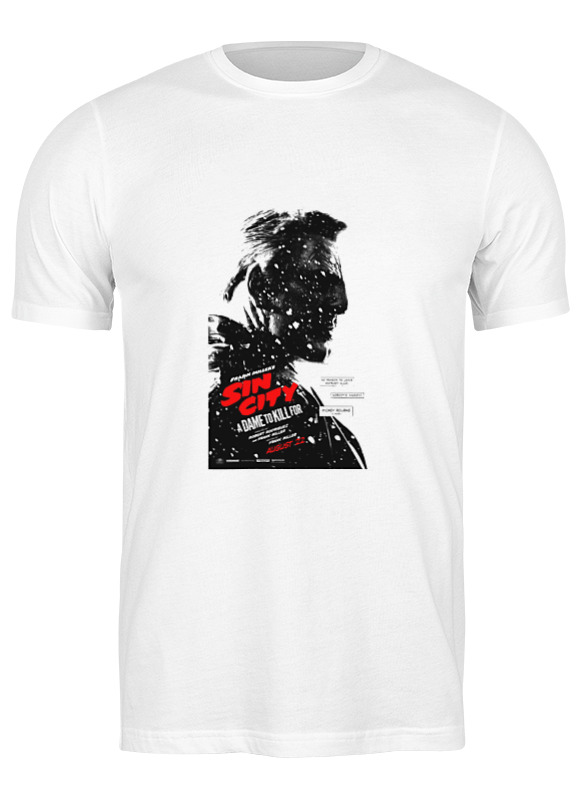 

Футболка мужская Printio Sin city / город грехов белая S, Белый, Sin city / город грехов