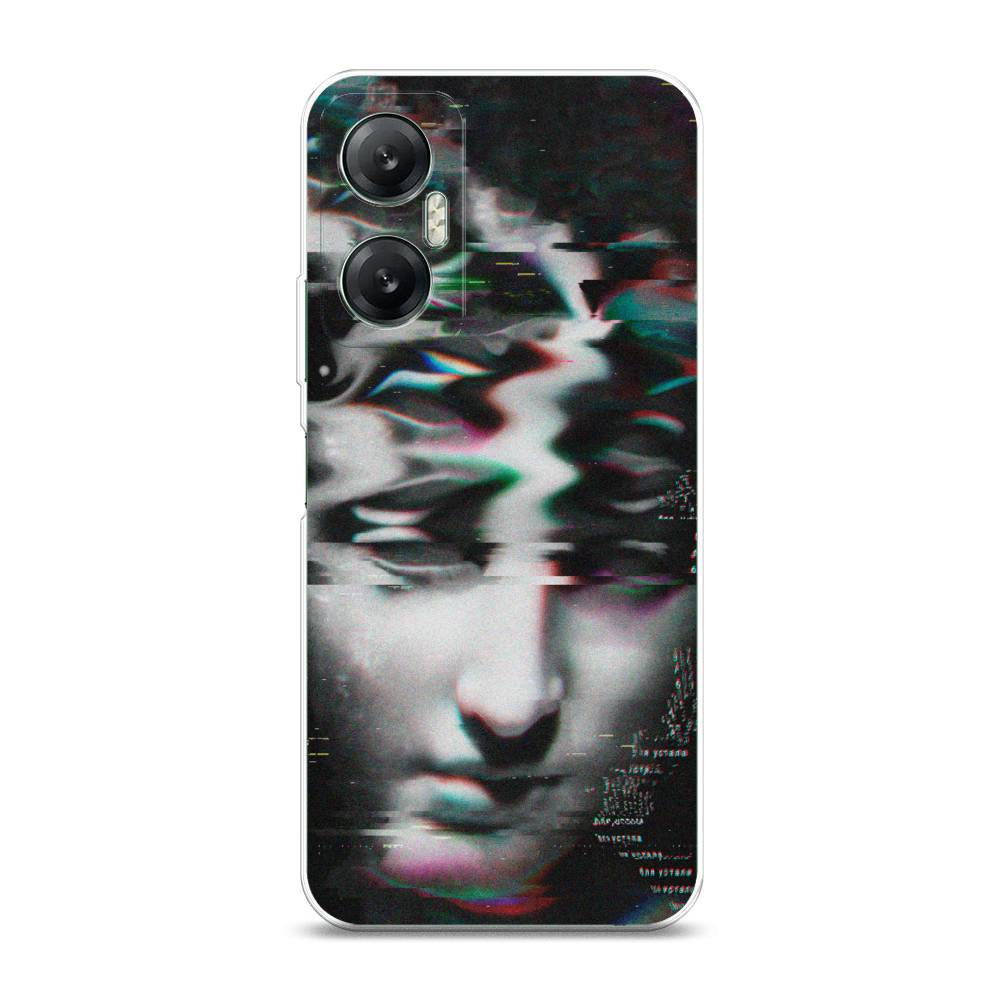 

Чехол Awog на Infinix HOT 20 5G "Glitch Art", Серый, 3103250-9