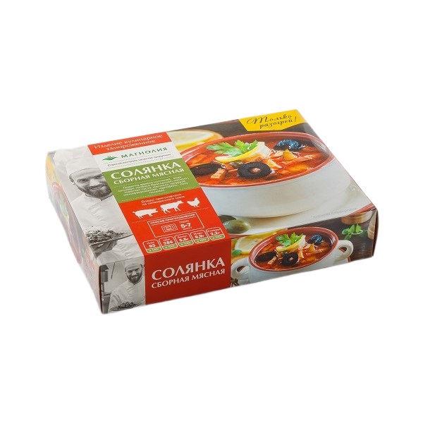 

Солянка Магнолия сборная мясная замороженная 300 г