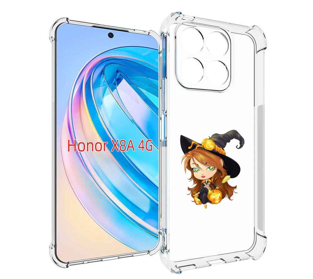 

Чехол MyPads Ведьмочка для Honor X8a, Tocco