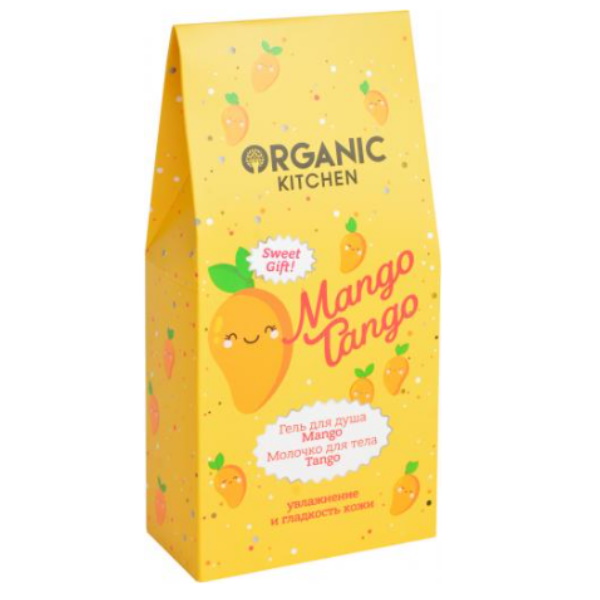 Подарочный набор Organic Kitchen Hot chocolate-mango-candy 2 предмета