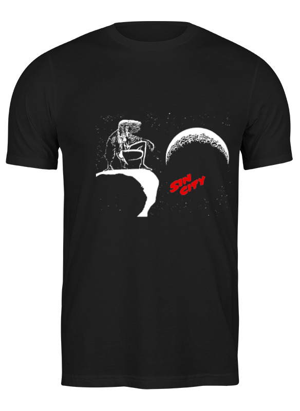 

Футболка мужская Printio Sin city / город грехов черная S, Черный, Sin city / город грехов