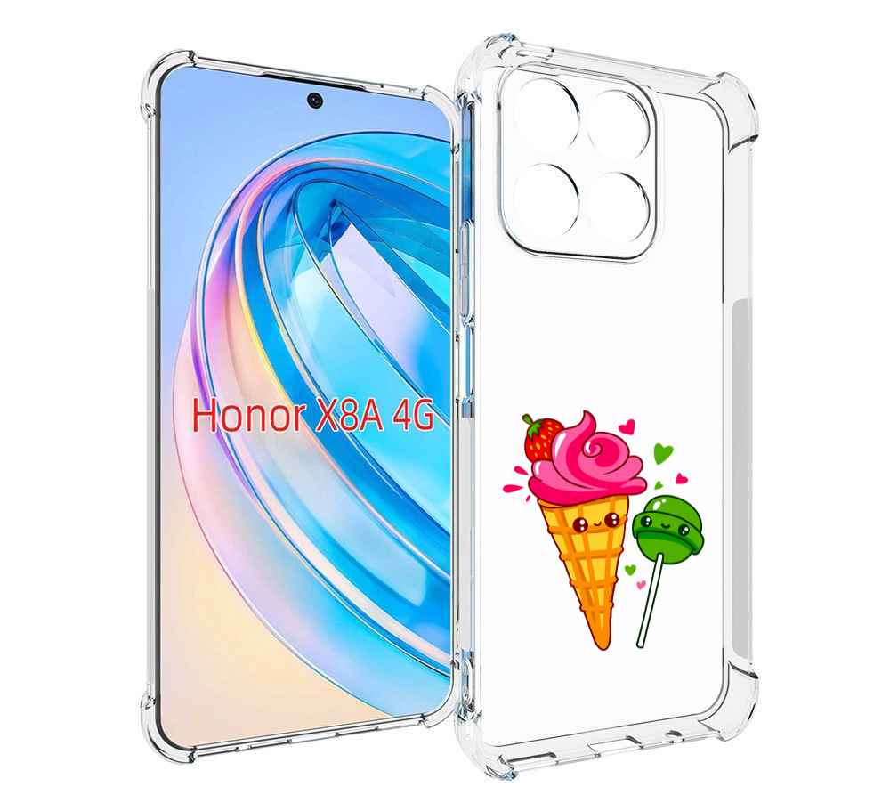 

Чехол MyPads Вкусняшки для Honor X8a, Tocco