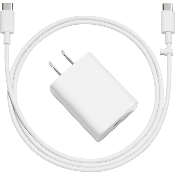 Сетевое зарядное устройство Google Google USB-C 18 Вт type-c 1xUSB Type-C 2.4 А белый