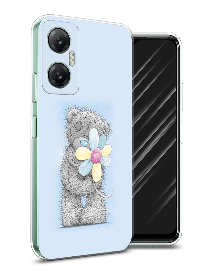 

Чехол Awog на Infinix HOT 20 5G "Me to you с ромашкой", Голубой;серый;желтый, 3103250-2