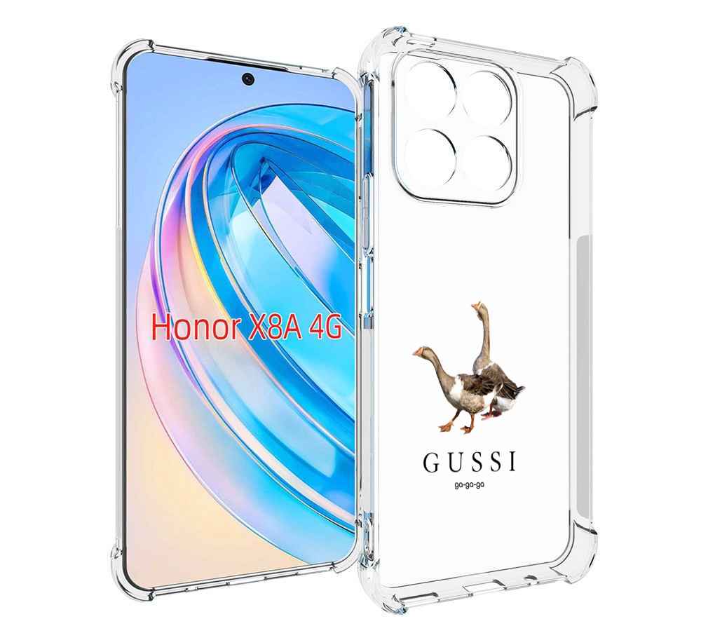

Чехол MyPads Гусси бренд для Honor X8a, Tocco