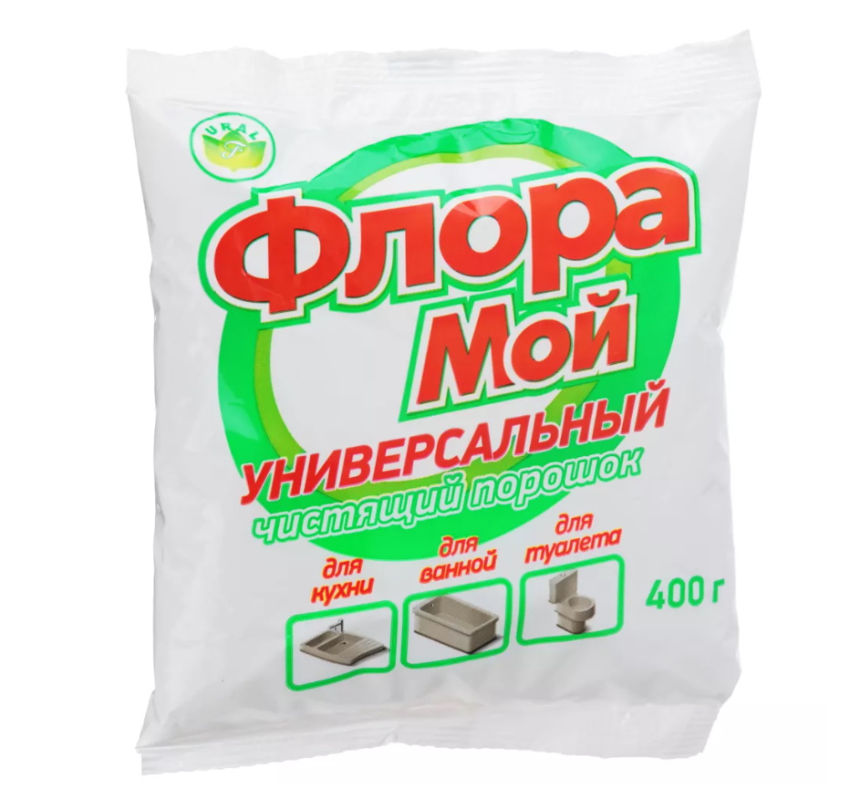 

Порошок Флора универсальный чистящий 400 г