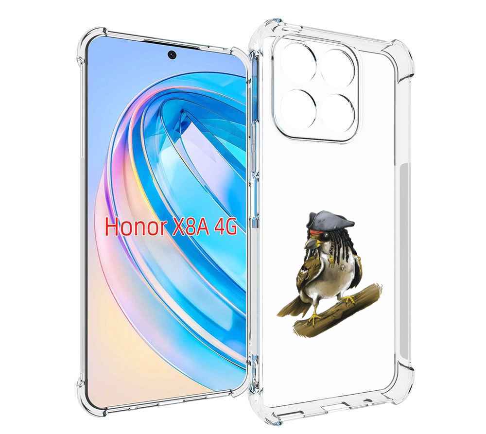 

Чехол MyPads Джек воробей для Honor X8a, Tocco