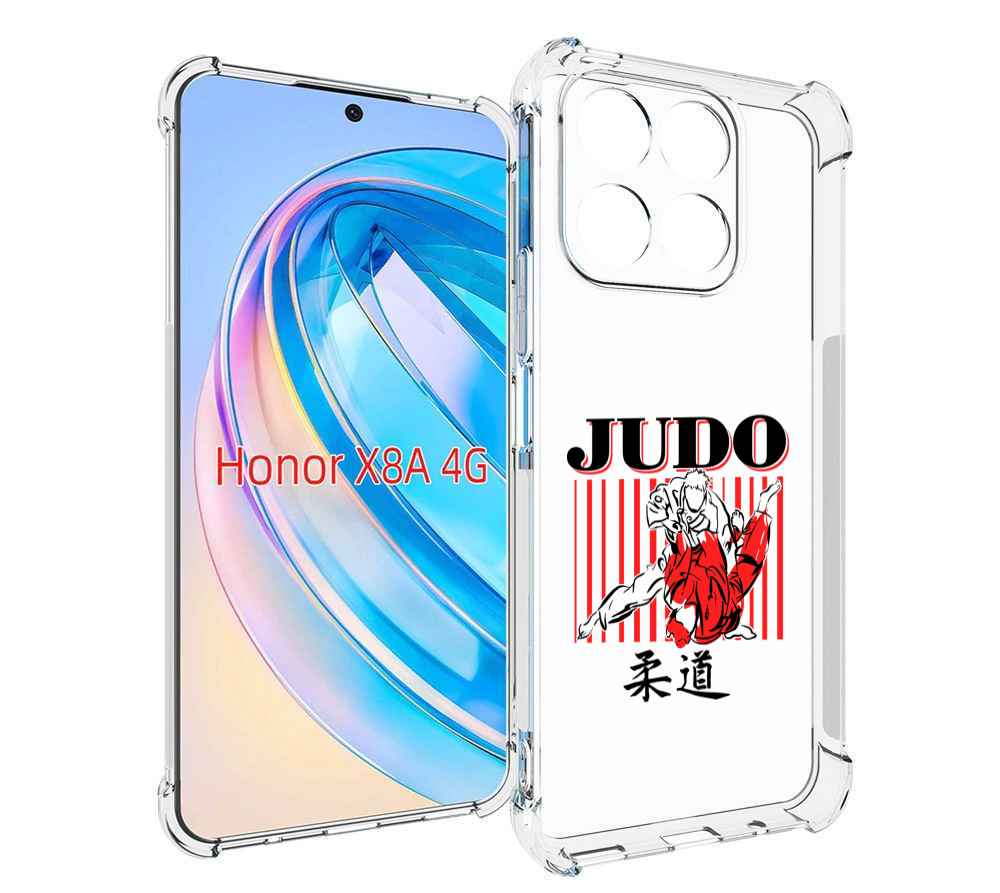 

Чехол MyPads Дзюдо для Honor X8a, Tocco