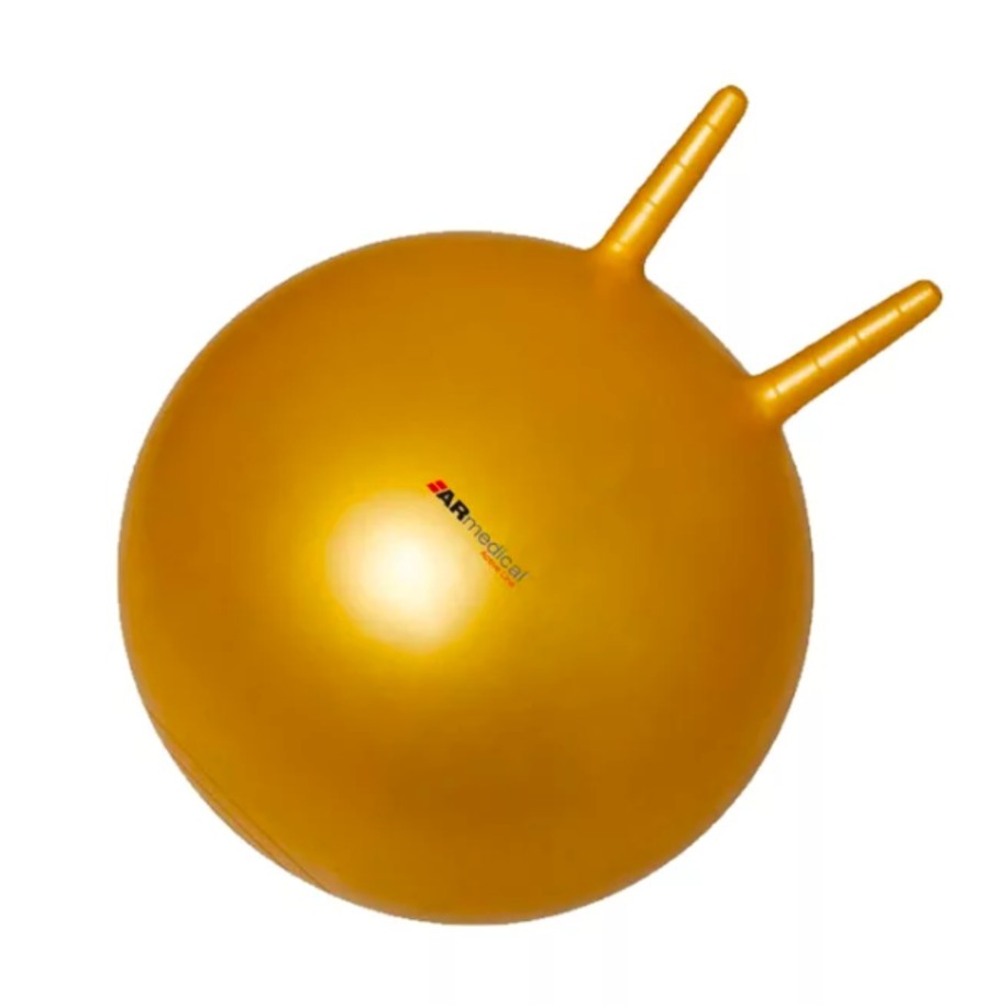 Мяч Armedical НВ2-45 реабилитационный Хоппер с ручками-рогами, оранжевый