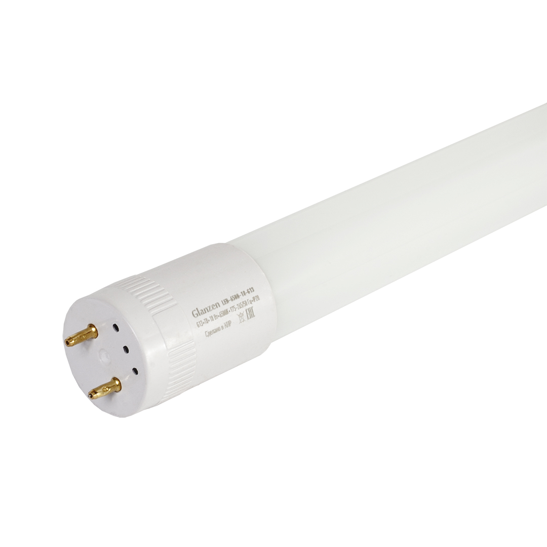 Светодиодная линейная лампа T8 GLANZEN 1.2 м LED-6500-18-G13