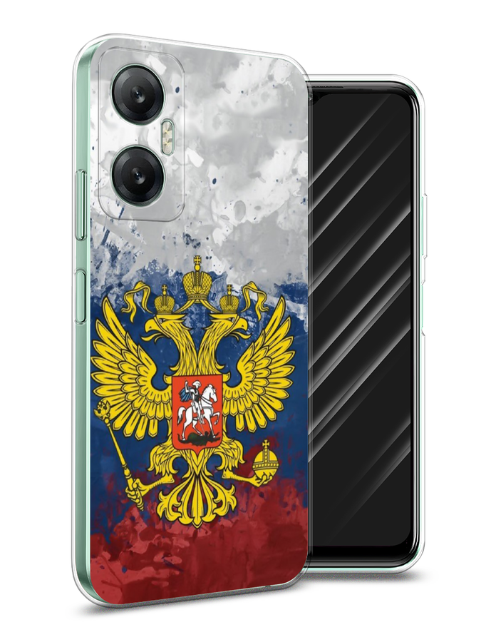 

Чехол Awog на Infinix HOT 20 5G "РФ", Белый;синий;красный, 3103250-5