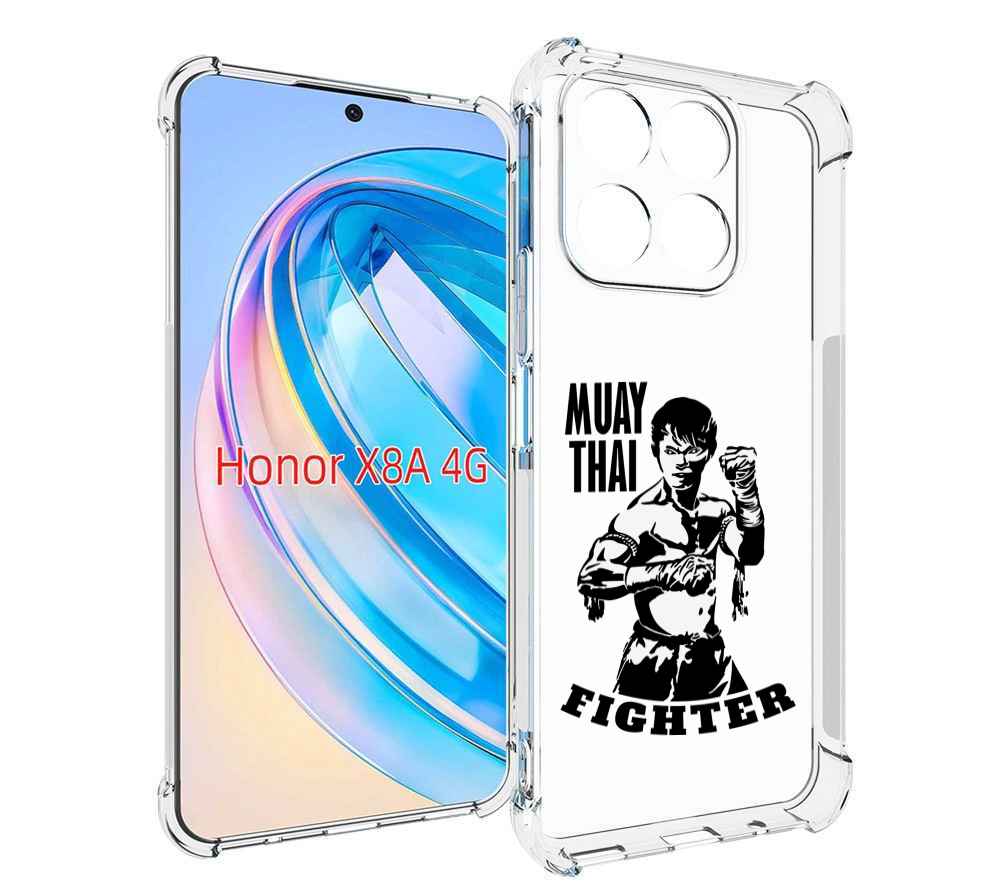 

Чехол MyPads Единоборства муайтай для Honor X8a, Tocco